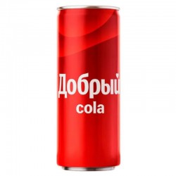 Добрый Cola 0,33 ж/б